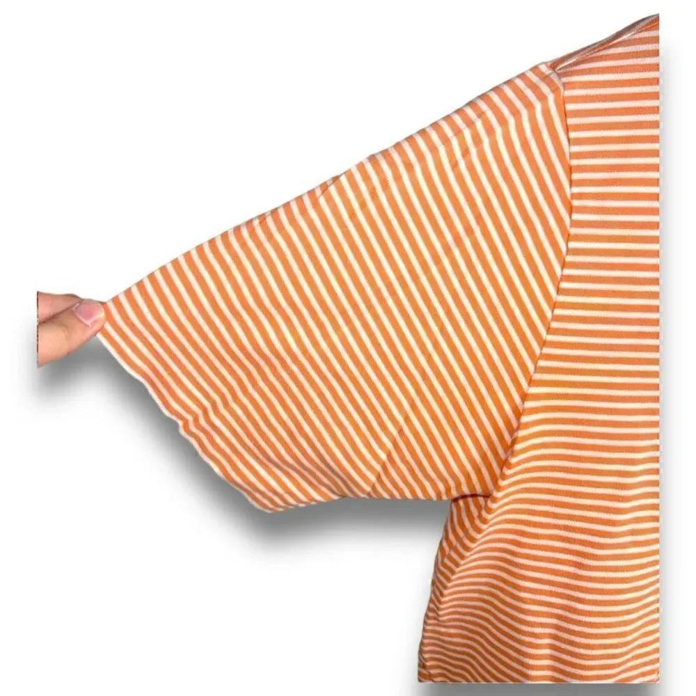 Orange & White Polo Ralph Lauren Golf 100% Pima Cotton Polo Size L